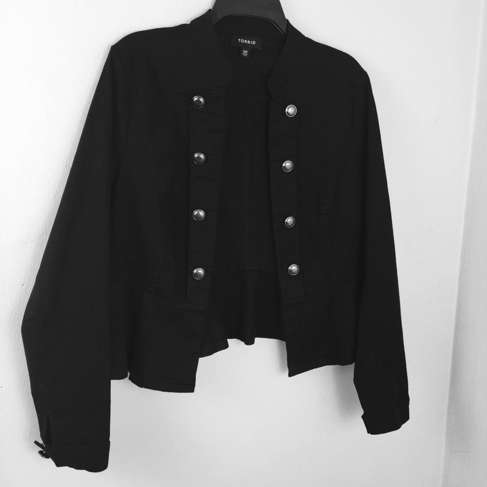 Torrid Jacket Sz00 Black
